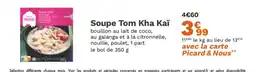 Picard Soupe Tom Kha Kaï offre