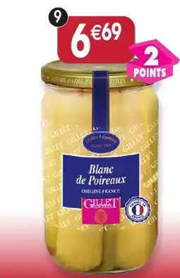 Maximo Blanc de poireaux offre