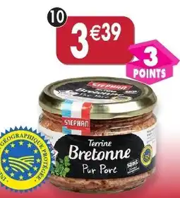 Maximo Terrine Bretonne pur porc IGP Stéphan offre