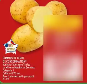 ALDI Pommes de terre de consommation offre