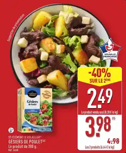 ALDI Gésiers de poulet offre