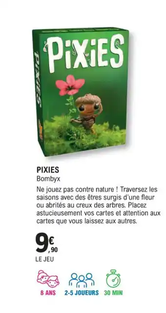 E.Leclerc Espace Culturel PIXIES Bombyx offre