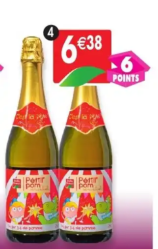 Maximo Lot de 2 bouteilles de jus de pomme pétillant offre