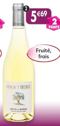 Maximo Côtes du rhône 2024 magie d'une terre offre