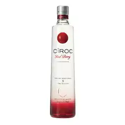 E.Leclerc Vodka Ciroc Red Berry, 37,5 % vol. - 70 cl offre