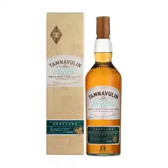 E.Leclerc Whisky Single Malt Tamnavulin White Wine Sauvignon Blanc - Ecosse, 40 % vol. - 70 cl offre