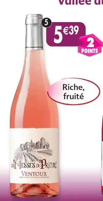 Maximo Ventoux 2024 les messes du prieuré offre