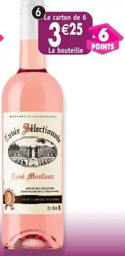 Maximo Moelleux cuvée sélectionnée 10° vce offre