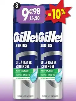 Maximo Lot de 2 gels à raser apaisant Gillette offre