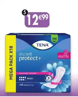 Maximo 18 serviettes maxi offre économique tena offre