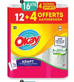 Maximo 12 rouleaux d'essuie tout blancs adapt offre