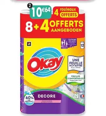 Maximo 8 rouleaux d'essuie-tout décoré offre