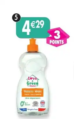 Maximo Liquide vaisselle écologique love & green home offre
