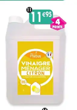 Maximo Vinaigre de nettoyage 9,5° offre