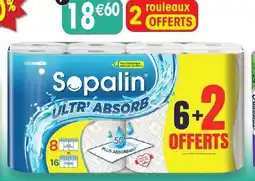 Maximo 6 maxi rouleaux blancs ultr❜absorb offre
