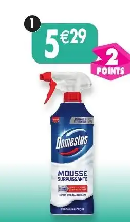 Maximo Mousse surpuissante Domestos offre