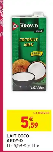 Intermarché LAIT COCO AROY-D offre