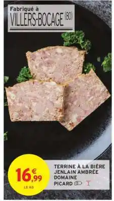 Intermarché TERRINE À LA BIÈRE JENLAIN AMBRÉE offre