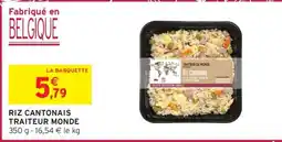 Intermarché RIZ CANTONAIS TRAITEUR MONDE offre