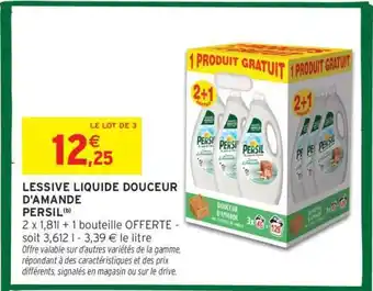 Lessive Liquide Douceur D'amande Persil