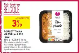Intermarché POULET TIKKA MASSALA & RIZ ISALI offre