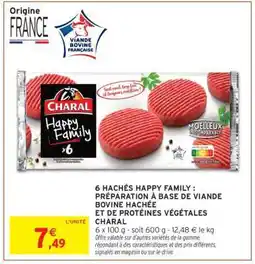 Intermarché 6 HACHÉS HAPPY FAMILY offre