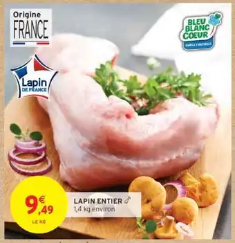 Intermarché LAPIN ENTIER offre