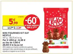 Intermarché MINI FIGURINES KIT KAT NESTLÉ offre