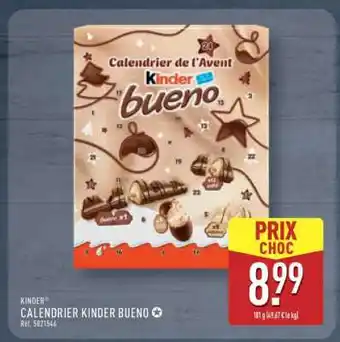 ALDI Calendrier Kinder Bueno offre