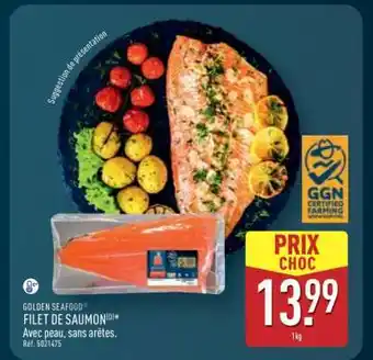 ALDI GOLDEN SEAFOOD FILET DE SAUMON offre