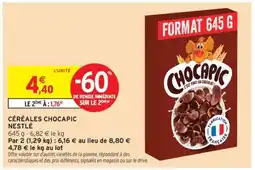 Intermarché Céréales Chocapic Nestle offre