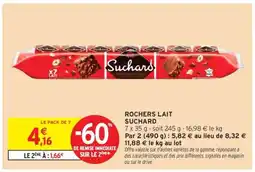 Intermarché Rochers Lait Suchard offre