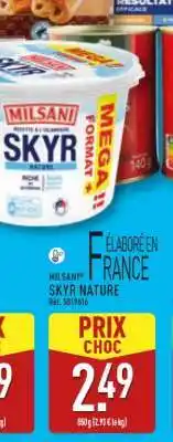 ALDI MILSANI SKYR NATURE offre