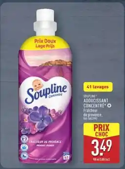 ALDI SOUPLINE Adoucissant concentré offre