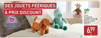 ALDI PELUCHE EN VELOURS CÔTELÉ offre