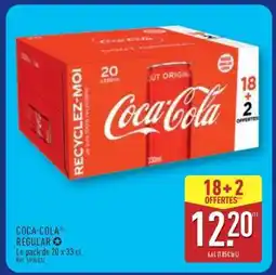 ALDI Coca Cola Regular offre