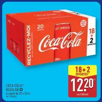 ALDI Coca Cola Regular offre