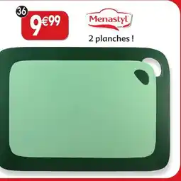 Maximo 2 planches à découper ménastyl offre