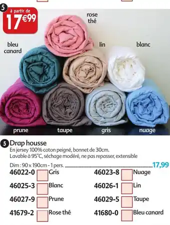Maximo Drap housse offre