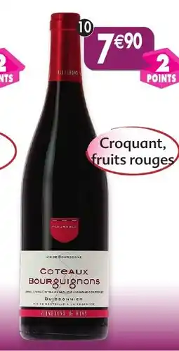 Maximo Coteaux bourguignons 2022 buissonnier offre