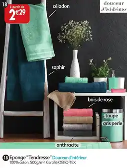 Maximo Eponge tendresse douceur d'intérieur offre