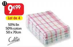 Maximo 4 torchons métis offre