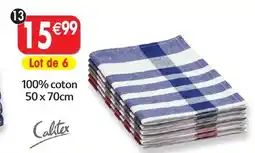 Maximo 6 torchons flavie offre