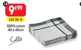 Maximo 6 mouchoirs offre