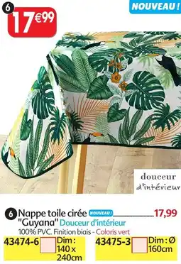 Maximo Nappe toile cirée nouveau offre
