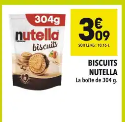 Supeco Nutella Biscuits offre