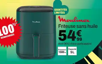 BUT MOULINEX Friteuse sans huile offre