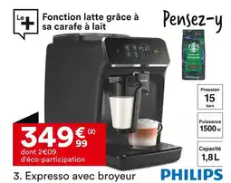 BUT PHILIPS Expresso avec broyeur offre