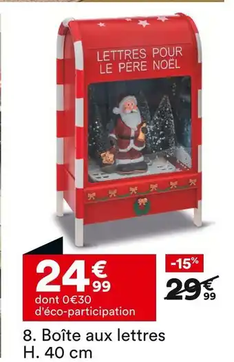 BUT Boîte aux lettres H. 40 cm offre