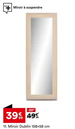 BUT Miroir Dublin offre